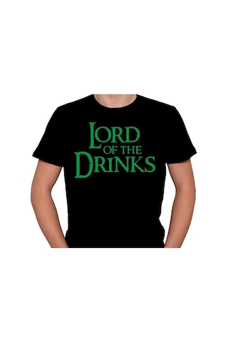 Lord Of The Drinks İçkinin Efendisi Tişört Unisex T-shirt 001