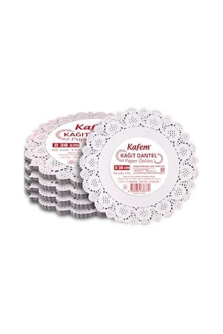 Kafem Dantel Kağıt 38 cm 100 Lü x 5 Paket