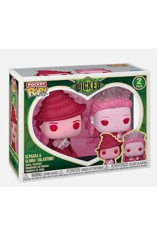 Funko Pop Pocket Elphaba & Glinda Valentine 2-pack Figures
