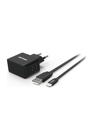 Philips Uyumlu Dlp2502L Seyahat Şarj & Lighting Kablo