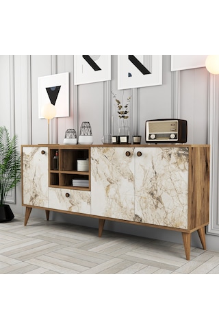 Napoli Konsol - Beyaz Mermer