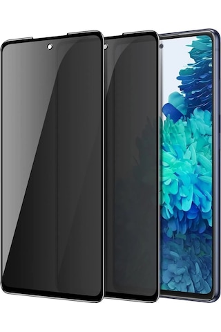 Logis Samsung Galaxy Uyumlu A55 Antistatik Tam Kaplayan Hayalet Ekran Koruyucu Cam