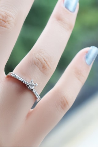 Pırlanta Modern Tektaş Yüzük