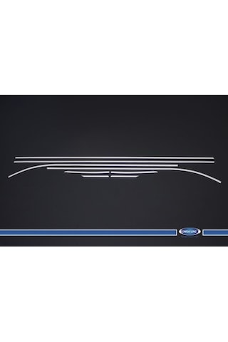 Seat Leon Iıı Cam Çıtası 8 Parça Paslanmaz  Çelik