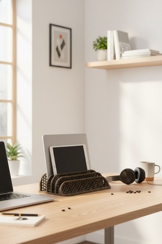 Laptop Ve Tablet Standı Kahverengi