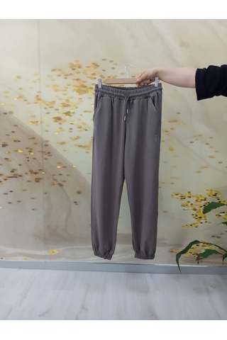 Modal Kumaş Kadın Cepli Jogger Paça Lastikli Eşofman Altı Modal Kumaş Kadın Cepli Jogger Paça Lastikli Eşofman Altı