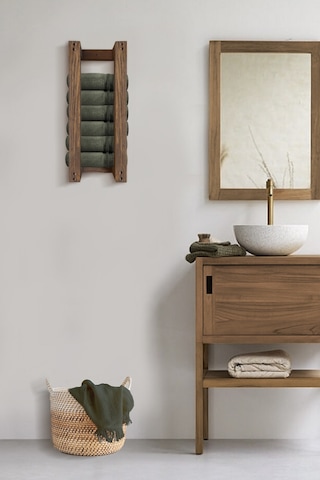 Ahşap Duvar Rafı/ Banyo Rafı/ Havluluk Çam 001