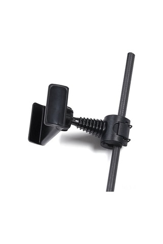 Qingmipy Golf Vuruş Kayıt Aleti - Akıllı Telefon Tutucu, 360 Derece Döner, Tüm Telefon Modellerine Uyumlu, Kolay Kurulum, Golf Egzersizi İçin Siyah