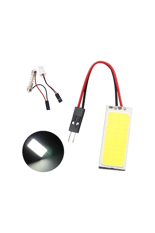 Jewval Araba Iç Aydınlatma Araç Tavan 36 Led 2 Ayrı Adaptör Tüm Çok Renkli