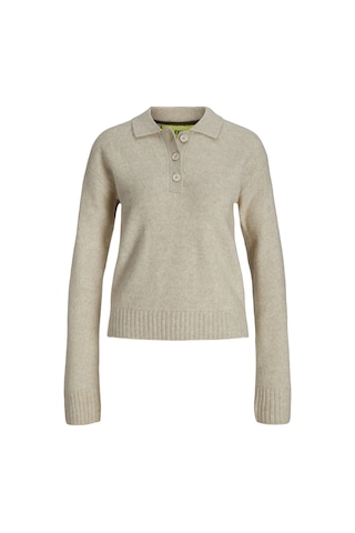 Jack & Jones Kadin Uzun Kollu Polo Triko - Catalina - 12280282 Fog
