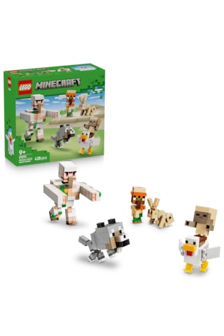 LEGO® Minecraft® Tavuk Jokey Çöl Saldırısı 21592 - 9 Yaş ve Üzeri Çocuklar için 6 Figür İçeren Oyuncak Yapım Seti (428 Parça)