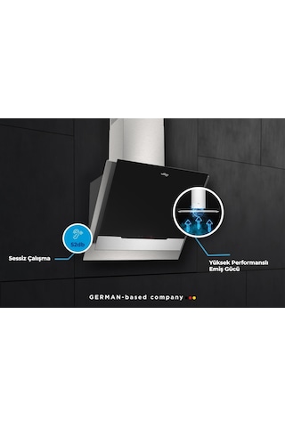 Tommatech TDE6002BGI Duvar Tipi Davlumbaz 60 CM Inox