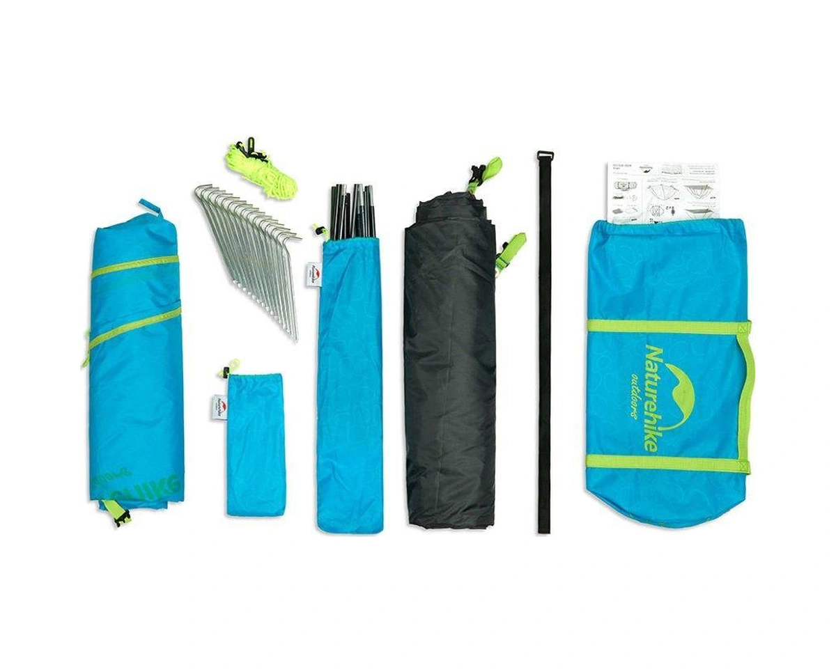 Naturehike P Serisi 3 Kişilik Mavi Çadır Mavi