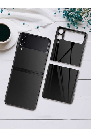 Zore Galaxy Z Flip 4 Uyumlu 3d Side Glass Ekran Koruyucu