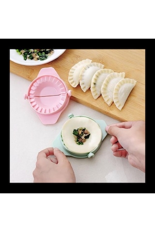 3'lü Hamur İşi Ravioli, Mantı, Börek Ve Kurabiye Kesme Şekillendirme Kalıp Seti