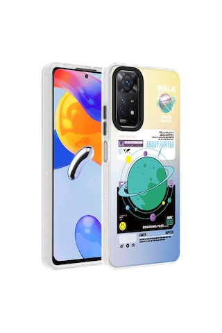 Xiaomi Redmi Note 11 Pro 5g Kılıf Vibe Desenli Kamera Yükseltili Mat Parmak İzi Tutmayan Silikon Erd Kelimeler