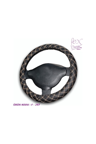 Geçmeli Direksiyon Kılıfı Özel Renkli Baklava Nakışlı Lux Model