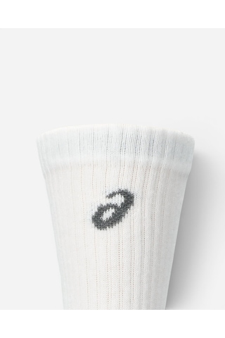 Asics 3 Pack Crew Sock Beyaz Koşu Çorabı 3033c298-100