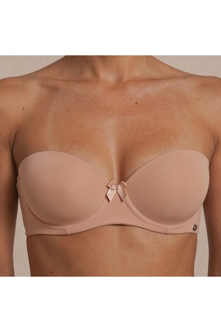 Ellovia Straplez Model Boş B Cup Sütyen - 126 Ten Rengi
