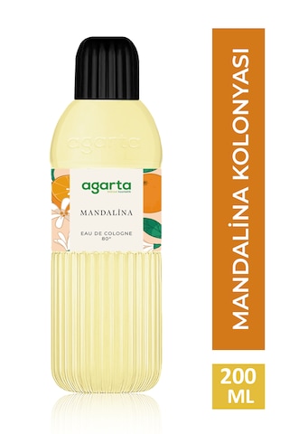 Agarta 80 Derece Mandalina Kolonyası Pet Şişe 200 ML