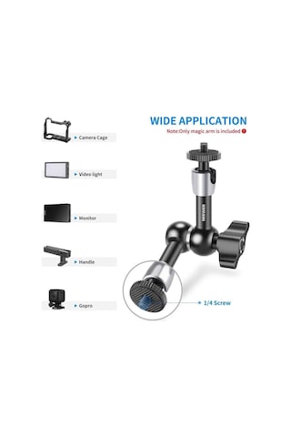 Neewer St-15 5.9'' 15cm 1/4'' Vidalı Magic Arm