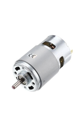 Rs 775 Dc Motor Rulmanlı 12-36 Volt 15000 Rpm Şarjlı Matkap Cnc Motoru