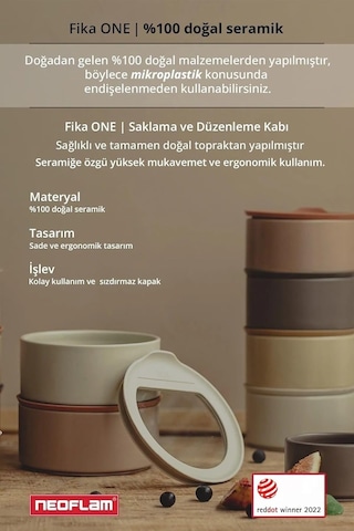 Neoflam One Seramik Saklama Kabı Pembe 200 Ml D-neone020-03 Sku: Smg8690010579416 Açık
