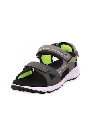 Superfit 000583 Criss Cross Gri Çocuk Sandalet Gri