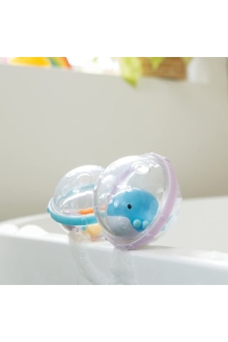 Munchkin Suda Batmayan Banyo Oyuncakları 2li Set Balina 4ay+
