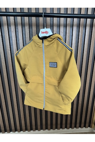 Benitto Kids Erkek Çocuk Mevsimlik Yağmurluk Ceket 51315 Sarı