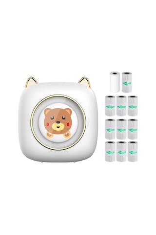 Os6998-1-5 Kablosuz Mini Cep Yazıcısı Taşınabilir Termal Yazıcı