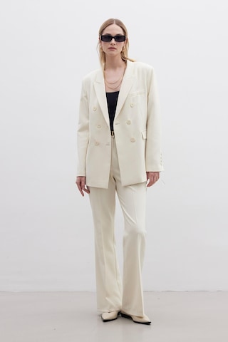 Manuka Flare Kesim Fit Pantolon Bej