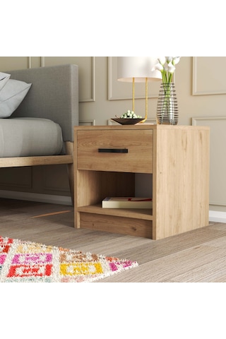 3622 Grande Tek Çekmeceli Komodin Sepet