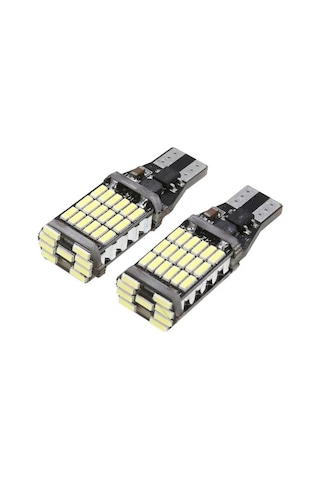 Canbus T15 W16W 45 Led Geri Vites Park Ampülü Beyaz 2 Adet