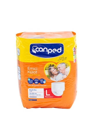 Canped Emici Külot Hasta Bezi 8'Li L