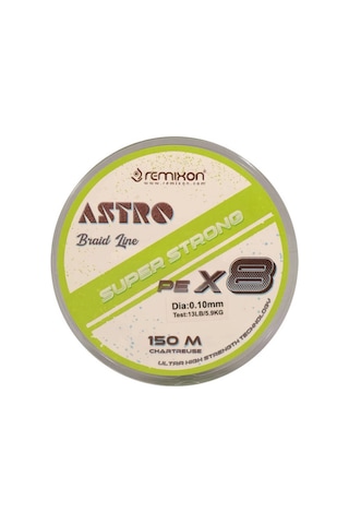 Remixon Astro 8x 150m Chartreuse İp Misina - 0,16mm