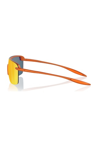 Mj0680s 00429 99 Unisex Polarize Geometrik Aynalı Outdoor Turuncu Kemik Güneş Gözlüğü Turuncu