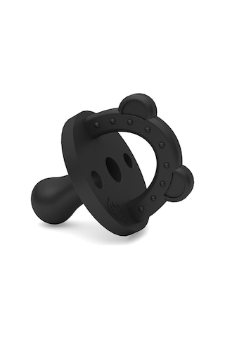 Lujo Bear Emzik Ve Diş Kaşıyıcı No:1 Siyah 0-6 Ay / Siyah