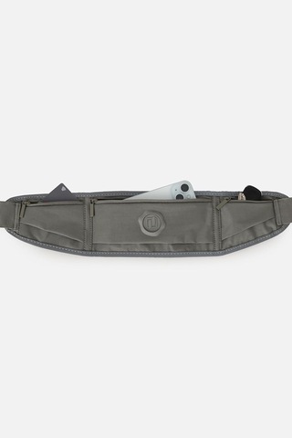 Xmlbayiciniz Icone Koşucu Bel Çantası, Reflektörlü, Haki, Paraşüt Kumaş, Ön Cepli, Unisex Spor Fitness Gym Çantası Haki Çok Renkli