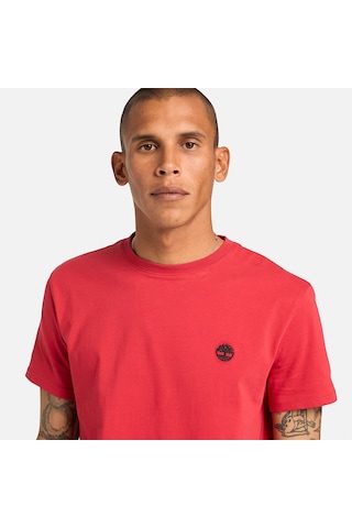 Timberland Dunstan River Short Sleeve Tee Erkek T-shirt-33633 Kırmızı