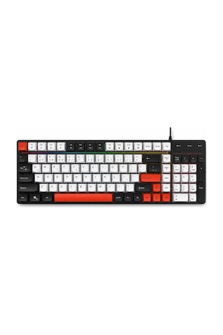 Jedel K30p Usb Kablolu Aydınlatmalı Gaming Oyuncu Ve Ofis Klavyesi Kompakt Tasarım