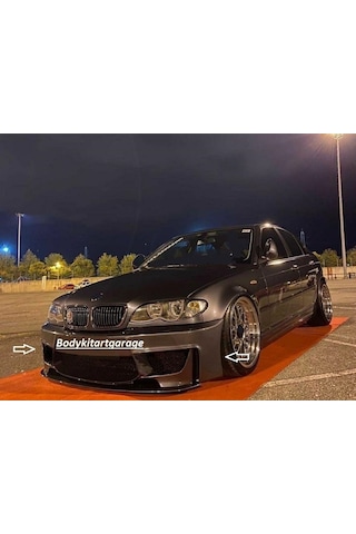 Bmw E46 F80 Modeli Ön Tampon Lip-boyasız-fiberglass