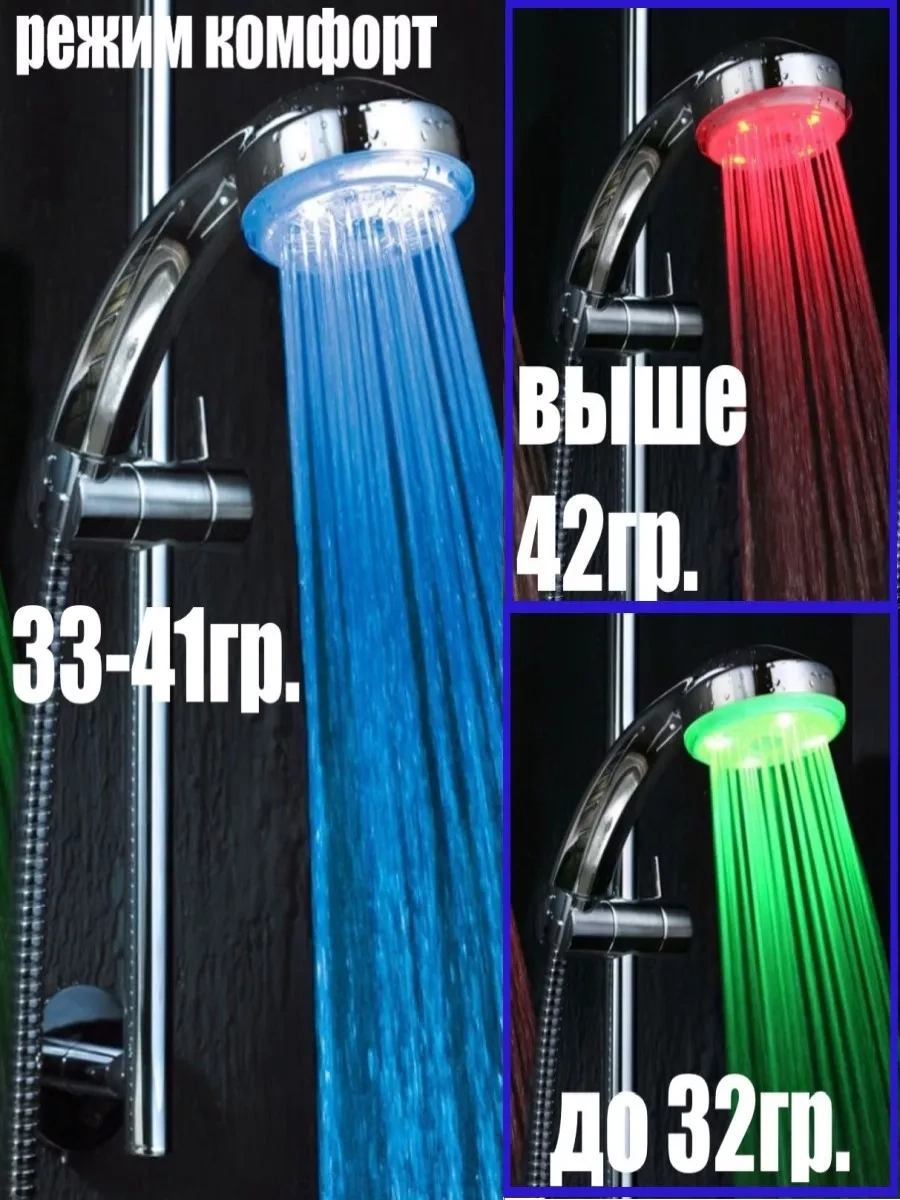 Vaterlinia Duşakabini İle Duş Başlığı Tutacak Hediye Led 231682888 Gri