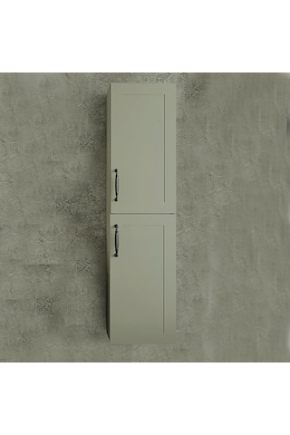 Denko Beyoğlu 35 Cm Mdf Gri Banyo Boy Dolabı Gri
