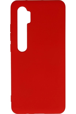 Newface Xiaomi Mi Note 10 Lite Kılıf Nano İçi Kadife Silikon Semeglbl - 59 - Kırmızı