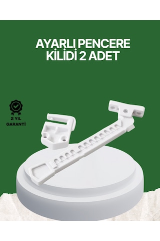 Nrzsnt Çocuk Ve Evcil Hayvanlar İçin Pencere Emniyet Kilidi 2 Adet