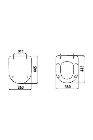 Creavit Duck Yavaş Kapanan Klozet Kapağı (basalt Mat) Kc0903.01.0