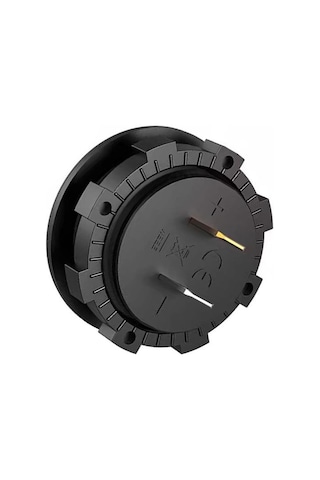 Ayt Powermaster Ic-230e 6-18 Volt Voltmetre Pano Tipi Akü Göstergeli 28 Mm 6-18 Volt Dış Çap 36.5 Mm 2 Pinli