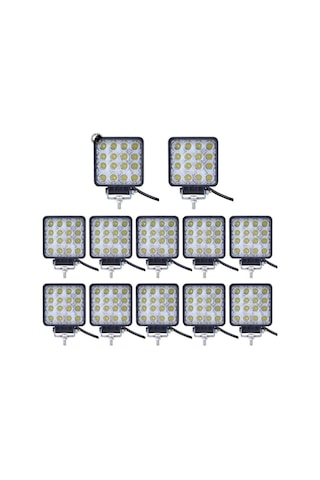 12 Adet 16 Ledli Sis Farı Çalışma Lambası 12 Volt