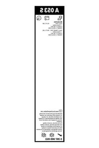 Bosch Aerotwin Silecek Seti Mercedes C Serisi W204 2008-2014 600/600 Mm A053s 3397009053
